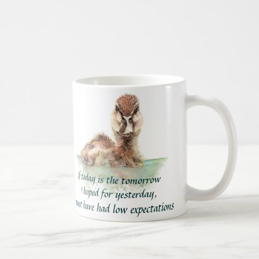 Grappig citaat over Life Sucks Cute Angry Duck, Bi Mok (Rechts)