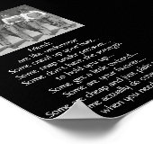 Grappig citaat over vrienden is als ondergoed poster (Hoek)