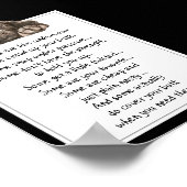 Grappig citaat over vrienden is als ondergoed poster (Hoek)