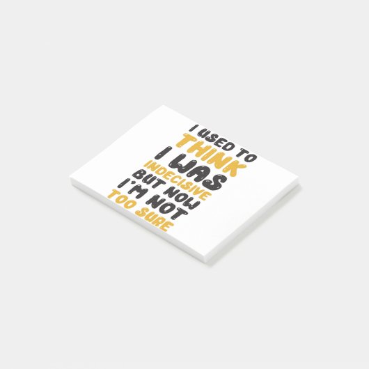 Grappig citaat post-it® notes (Schuin)