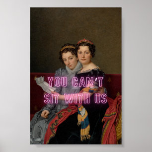Grappig citaat Sassy Art vintage Altered Art Poster