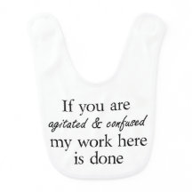 Grappig citaat schattige baby slabbetjes grap kled