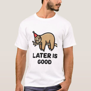Grappig Citaat T-Shirt met Minimaal Icoon