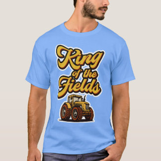 Grappig citaat Tractor King T-shirt