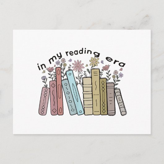 Grappig citaat van de boeklezer in mijn lezende ti briefkaart (Voorkant)