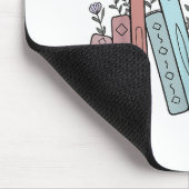 Grappig citaat van de boeklezer in mijn lezende ti muismat (Hoek)