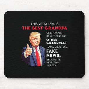 Grappig citaat van Donald Trump voor conservatieve Muismat