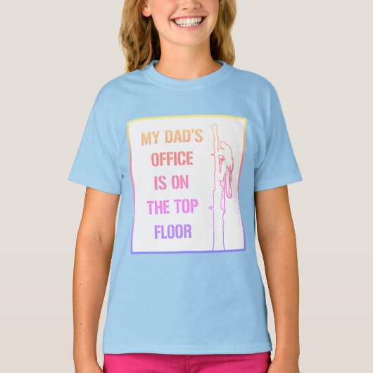 Grappig citaat van kinderen van de arborist t-shirt (Voorkant)