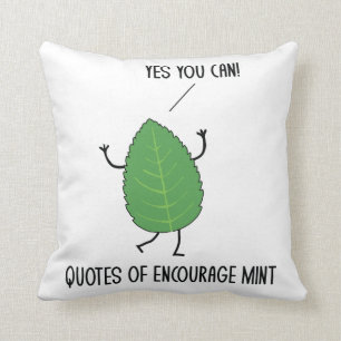 Grappig citaat van Moeite Puns Jokes Humor Kussen