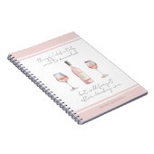 Grappig citaat vergeten te doen notitieboek (Rechterzijde)