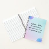 Grappig citaat voor vergeetachtige mensen Sketchbo Notitieboek (Binnen)