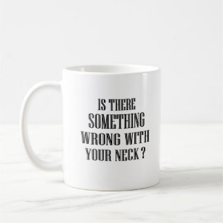 Grappig citaat zegt dat er iets mis is... koffiemok