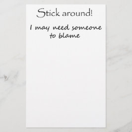 Grappig citeert briefpapier cadeauideeën voor verj