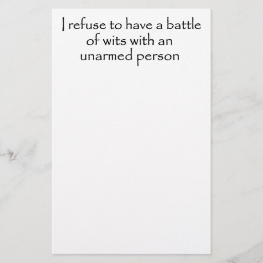 Grappig citeert briefpapier cadeauideeën voor verj (Voorkant)