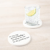 Grappig citeert cadeautjes unieke onderzetters gra (Zijkant)