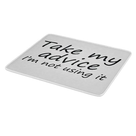 Grappig citeert het snijbordgrappen over keukencad snijplank (Hoek)