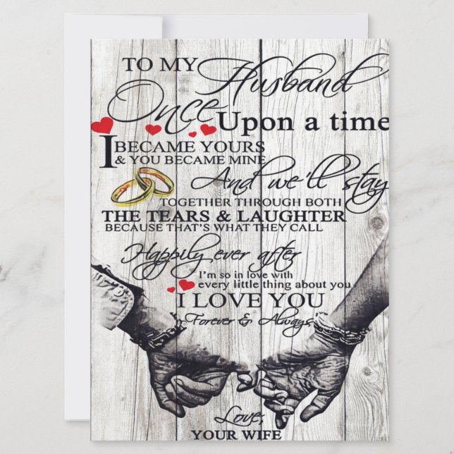 Grappig citeren aan mijn man | Gift for Husband | (Voorkant)