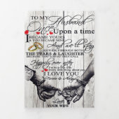 Grappig citeren aan mijn man | Gift for Husband | Drieluik Aankondiging (Cover)