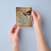 Grappig citeren aan mijn man | Gift for Husband | Flyer (Hand)