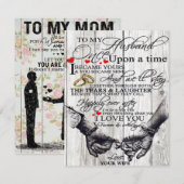 Grappig citeren aan mijn man | Gift for Husband | Kaart (Voorkant / Achterkant)