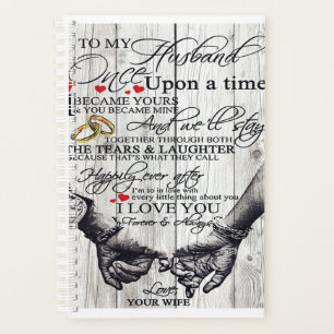 Grappig citeren aan mijn man Gift for Husband Planner