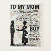 Grappig citeren aan mijn man | Gift for Husband | Planner (Achterkant)