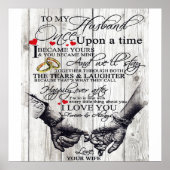 Grappig citeren aan mijn man | Gift for Husband | Poster (Voorkant)