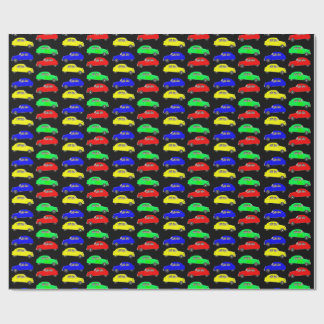 Grappig Citroen 2 CV tegelpatroon Cadeaupapier