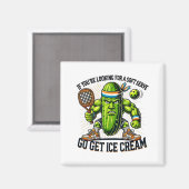 Grappig Ckleball T-shirt Mannen Vader Opa Hem Echt Magneet (Voorkant / Achterkant)