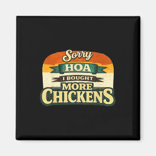 Grappig Ckyard Kippen Eigenaar Design – Urn Hen Li Magneet