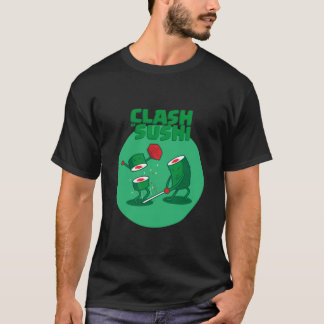 Grappig Clash Sushi T-shirt