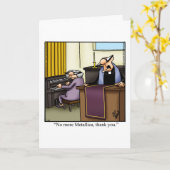 Grappig Clergy Appreciation Weekend Wenskaart Kaart (Gele Bloem)