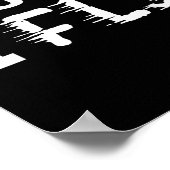 Grappig Clic Quote T Shirt _ Je koopt I Fly Poster (Hoek)