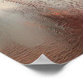 Grappig Clown Hippo portret Poster (Hoek)