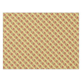 Grappig "Cluck & Roll" Cool Rooster Cartoon ontwer Tafelkleed (Voorkant (Horizontaal))