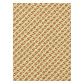 Grappig "Cluck & Roll" Cool Rooster Cartoon ontwer Tafelkleed (Voorkant)