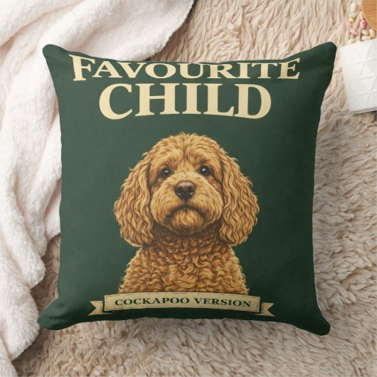 Grappig Cockapoo Cadeau | Favoriete Kind Kussen (Deken)