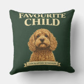 Grappig Cockapoo Cadeau | Favoriete Kind Kussen (Achterkant)