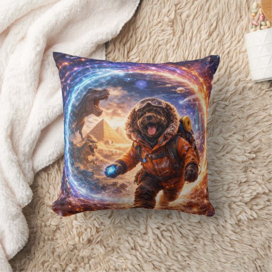 Grappig Cockapoo Cadeau | Ruimde Hond Kussen (Deken)
