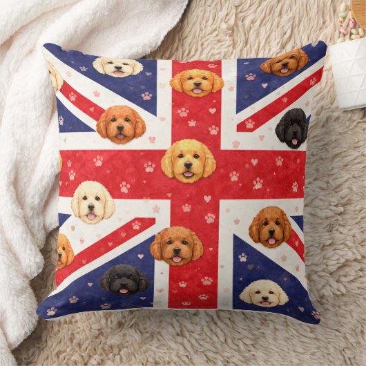 Grappig Cockapoo Cadeau | UK Cockapoo Kussen (Deken)