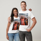 Grappig Cockapoo-hond Geschenk Raceauto Bestuurder T-shirt (Unisex)