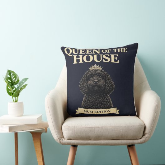 Grappig Cockapoo Moeder Cadeau | Koningin Van Het Kussen (Stoel)