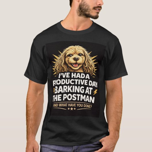 Grappig Cockapoo T-shirt Cadeau (Voorkant)