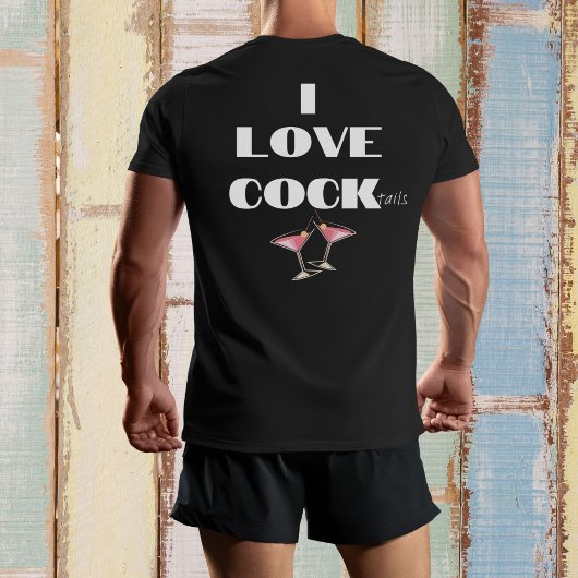Grappig cocktail t-shirt, Gay t-shirt, Pride t-shi T-shirt