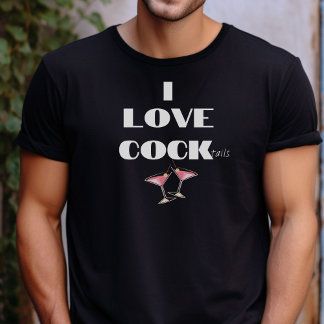 Grappig cocktail t-shirt, Gay t-shirt, Pride t-shi T-shirt