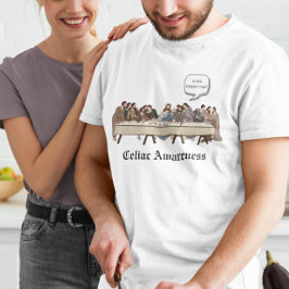 Grappig Coeliac Awareness het laatste avondmaal gl T-shirt