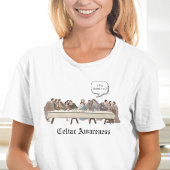 Grappig Coeliac Awareness het laatste avondmaal gl T-shirt