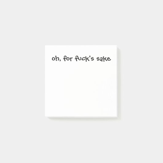 Grappig collega cadeau post-it® notes (Voorkant)