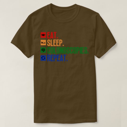 Grappig colonoscopie cadeau 13 t-shirt (Design voorkant)