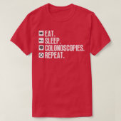 Grappig colonoscopie cadeau 14 t-shirt (Design voorkant)